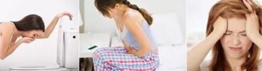 Síntomas de parásitos en el cuerpo humano.